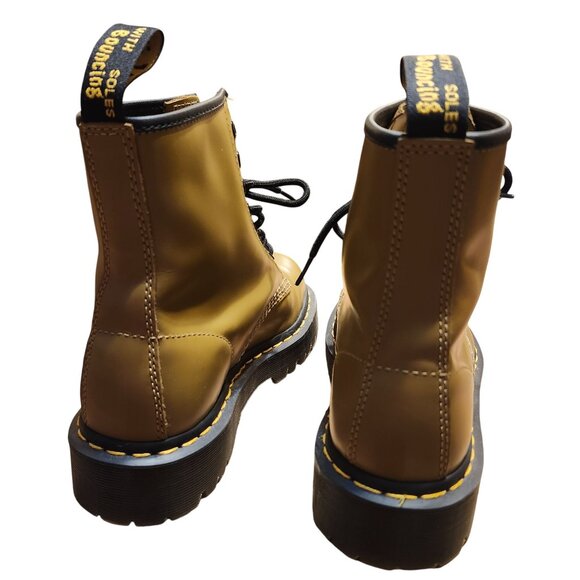 Dr. Martens Women's 8 Men's 7 Style 1460 Bex Antique OliveBoots Platform Lace Up - Picture 9 of 9